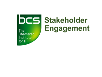 Training Course: BCS Professional Certificate in Stakeholder Engagement