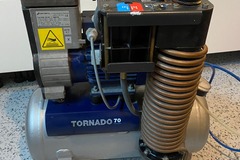 Gebruikte apparatuur: Durr Dental Tornado 70