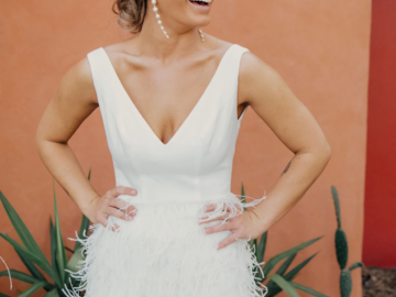 Selling: Reception or Hens Party Short Wedding Dress - Custom!