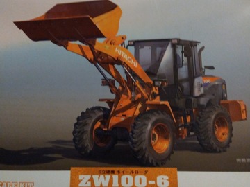 Selling with online payment: Hitachi wheel loader ZW100-6 