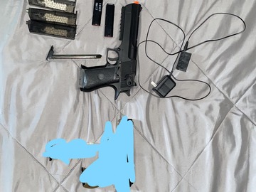 Selling: AEP Deagle + accessories