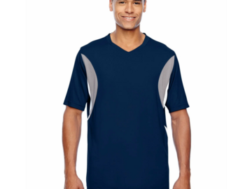 Buy Now: Team 365 Mens Short Sleeve Athletic V-Neck All Sport Jersey T-Shi
