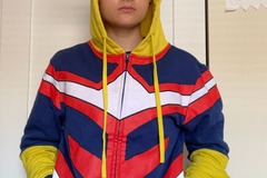 Selling with online payment: BNHA MHA All Might Zip-Up Hoodie