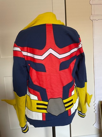BNHA MHA All Might Zip-Up Hoodie