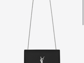 Renting out with online payment: Genuine YSL medium Kate clutch