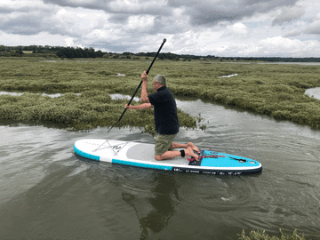 Rent per night (24 hour rental): Inflatable paddle board