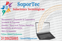 Servicios : SOPOR-TEC SOLUCIONES TECNOLÓGICAS