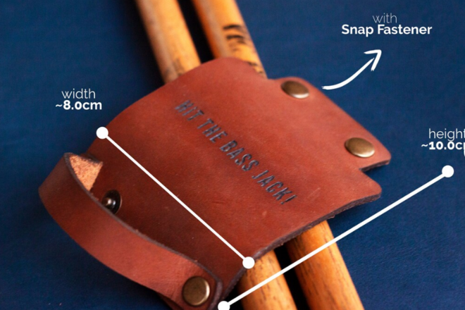 Custom drumstick bag 2025