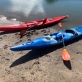 Renting out with online payment: 2 Kayaks for adventure on the in Mooloolaba river!