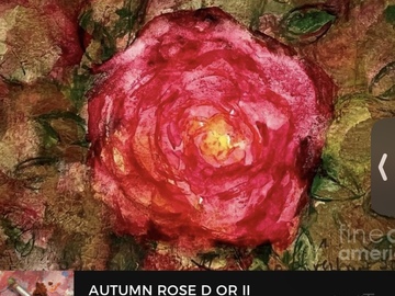 Sell Artworks: Autumn Rose D Or II 