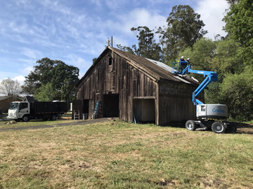 Selling: 1860's Fir Barn M&T Beams