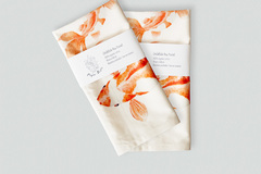  : Goldfish tea towel