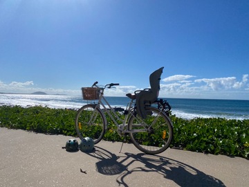 Renting out with online payment: Cruiser Bike with Child Seat