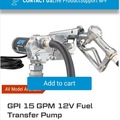 Product: GPI Fuel Transfer Pump