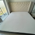 Individual Seller: Structube bed king size Upholstered 