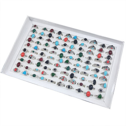 Vintage Bohemian Ring - 100pcs