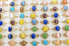 Buy Now: Assorted Colored Opal Rings - 100pcs