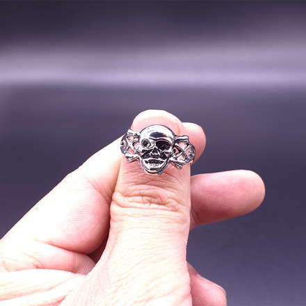 Fashion retro skull shape ring - 100pcs