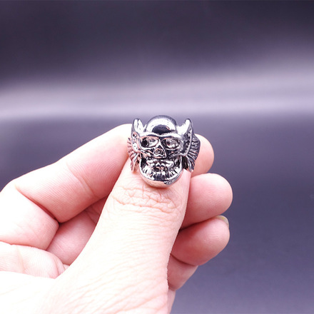 Fashion retro skull shape ring - 100pcs