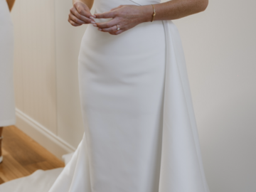 Selling: Elly Sofocli Gown w/ detachable skirt