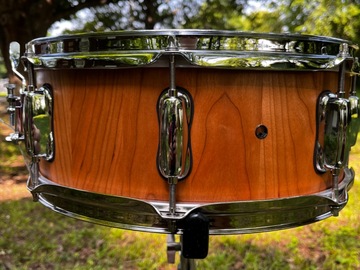 Selling with online payment: PW Drum Co. Cherry Stave Snare