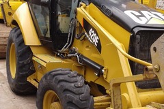 En alquiler: PALA Y RETRO CAT 420-E O 416-E