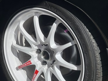 Selling: Volk CE28 w/ New Falken Tires