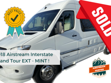 For Sale: SOLD: 2018 Airstream Interstate Grand Tour EXT - MINT !