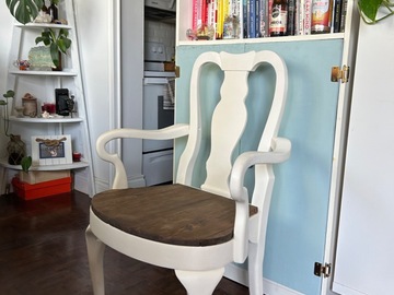 Individual Seller: Upcycled vintage chair