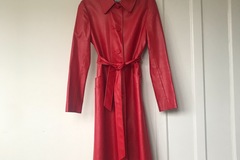 Selling: Amazing red leatherette coat