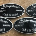 Selling with online payment: Set of 4 Slingerland Logos