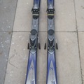 Winter sports: Skis, poles, boots and bootbag as one item