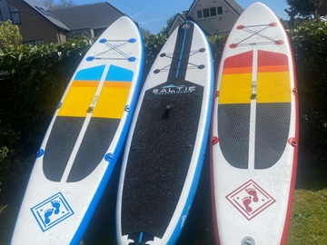 Equipment per day: Two Bare Feet 11’ paddleboard