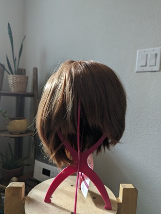 Soft light brown wig