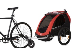 Renting out with online payment: Burley Honey Bee double bike trailer and stroller 