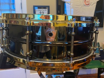 Selling with online payment: Reduced to $799 Ludwig 5x14 Black Beauty Gold Hardware 