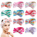Comprar ahora: 60pcs Women's Colorful Striped Bow Headbands