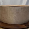 Selling with online payment: Famous Steam-bent, single-ply curly maple shell 6.5" x 14"