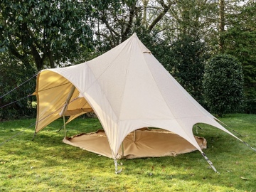 Hiring Out (per day): 3Meter Star Bell Tent