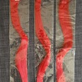 Selling with online payment: Red 20" clip-in wefts