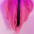 Selling with online payment: Pink wig (Natsuki)