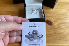 Myydään (Yksityinen): Kohinoor Margit timanttisormus 033-210V-14