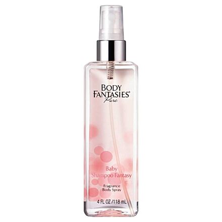 Body Fantasies Baby Shampoo Fantasy Body Spray 4 oz