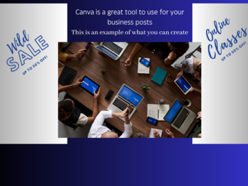 Coaching Offer with online payment: How to Use Canva for Beginners