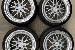Selling: 18" BBS LM 5x114.3 Staggered | Forged | Two-Piece