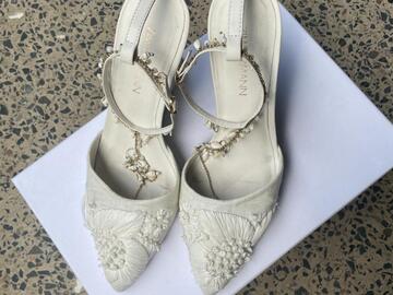 Selling: ZIMMERMANN GOLDENTIME WEDGE HEELS SIZE 38