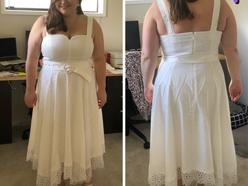 Selling: Portmans White Dress Size 16 Never Worn