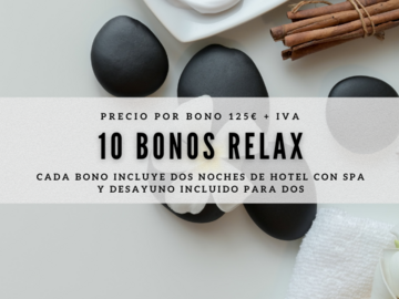 Sale ad without payment button: ADQUIERE 10 BONOS RELAX PARA TU NEGOCIO
