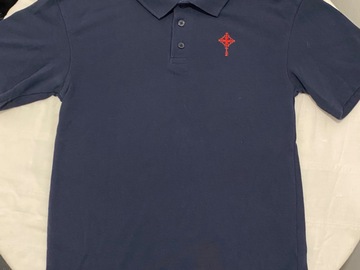 Selling With Online Payment: Navy Cardinal Newman Polo XXS