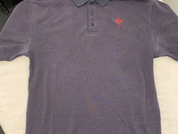 Selling With Online Payment: Navy Cardinal Newman Polo Small